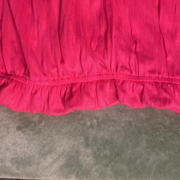 Hot pink ribbed summer blouse! - Picture 3 of 5